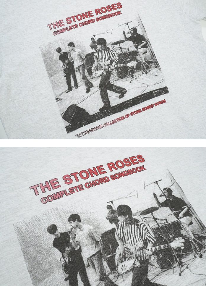 Digital band half t-shirt