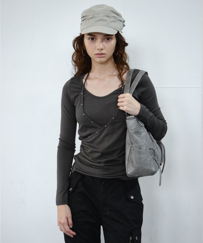 ダブル T(dark grey)