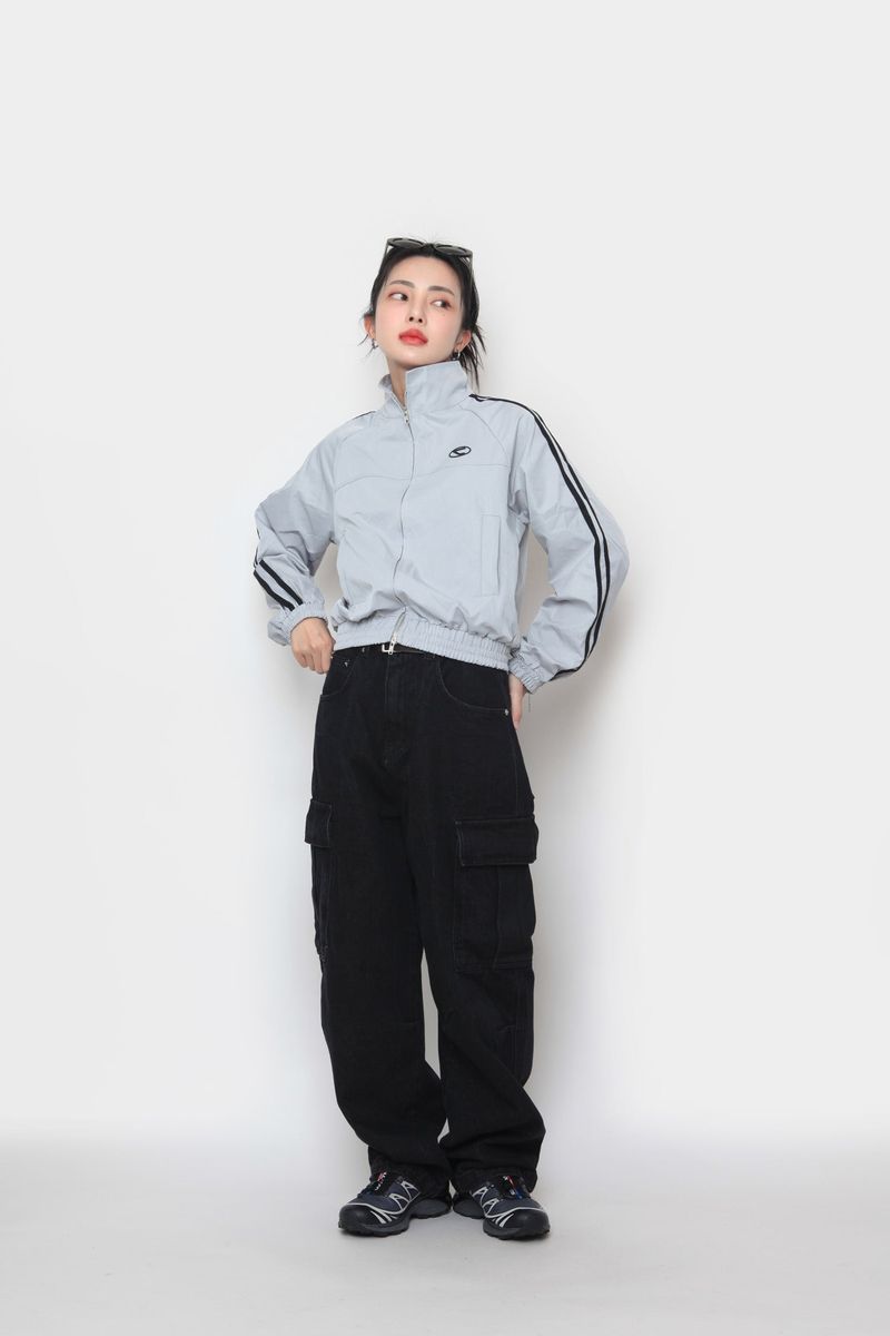 Scotch track zip-up