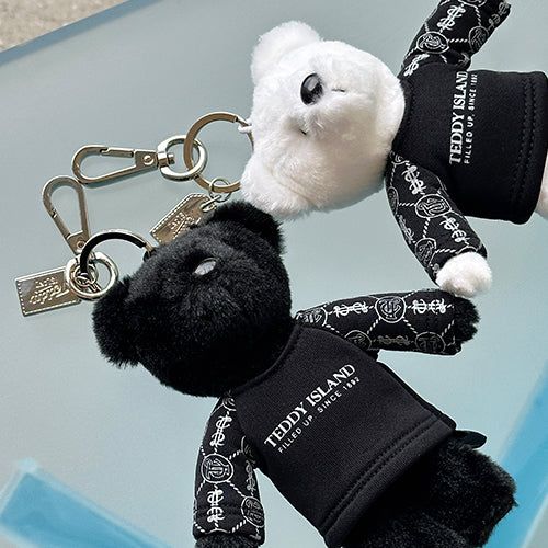 Teddybear T-shirt keyring [9EA]