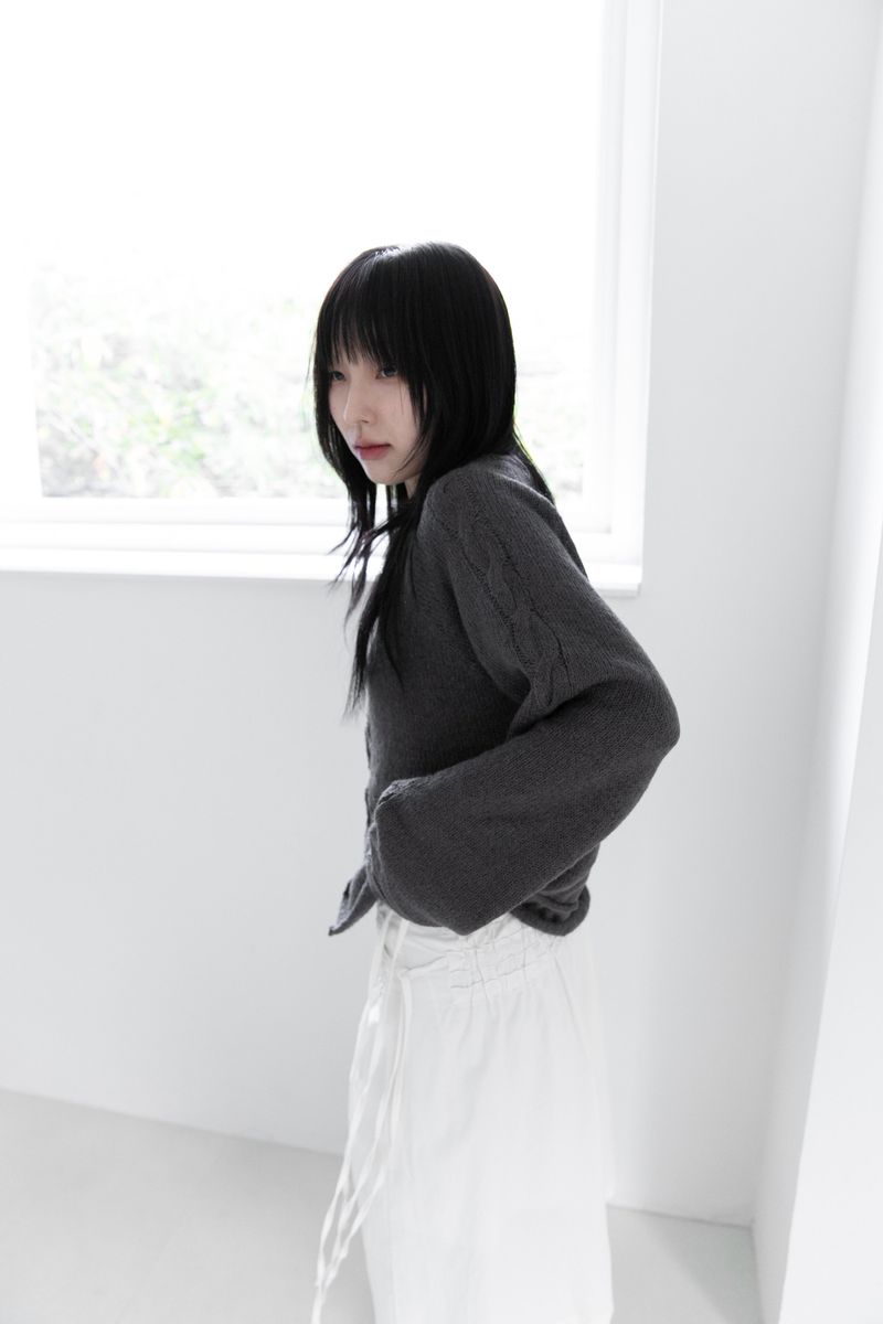 layered cable cardigan(3colors)