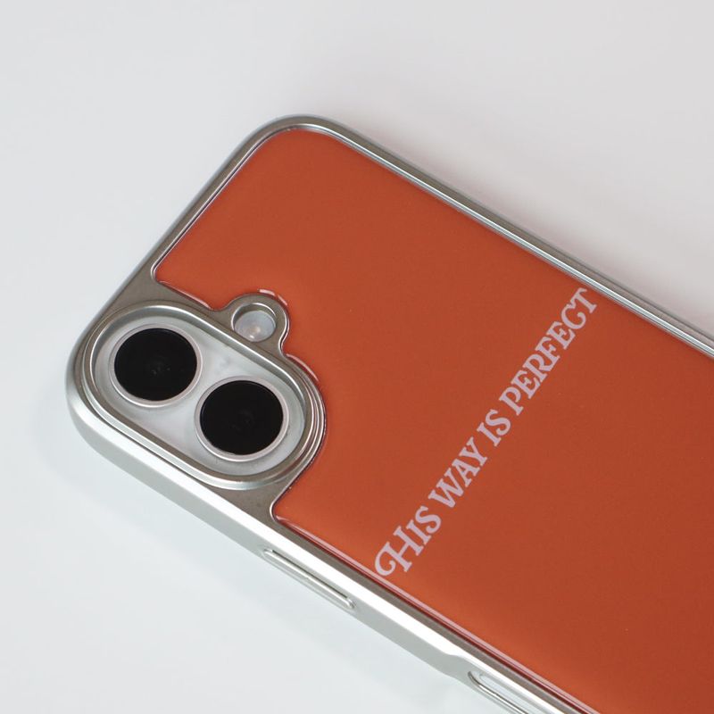 [MADE] HIS WAY IS PERFECT SILVER EPOXY PHONE CASE