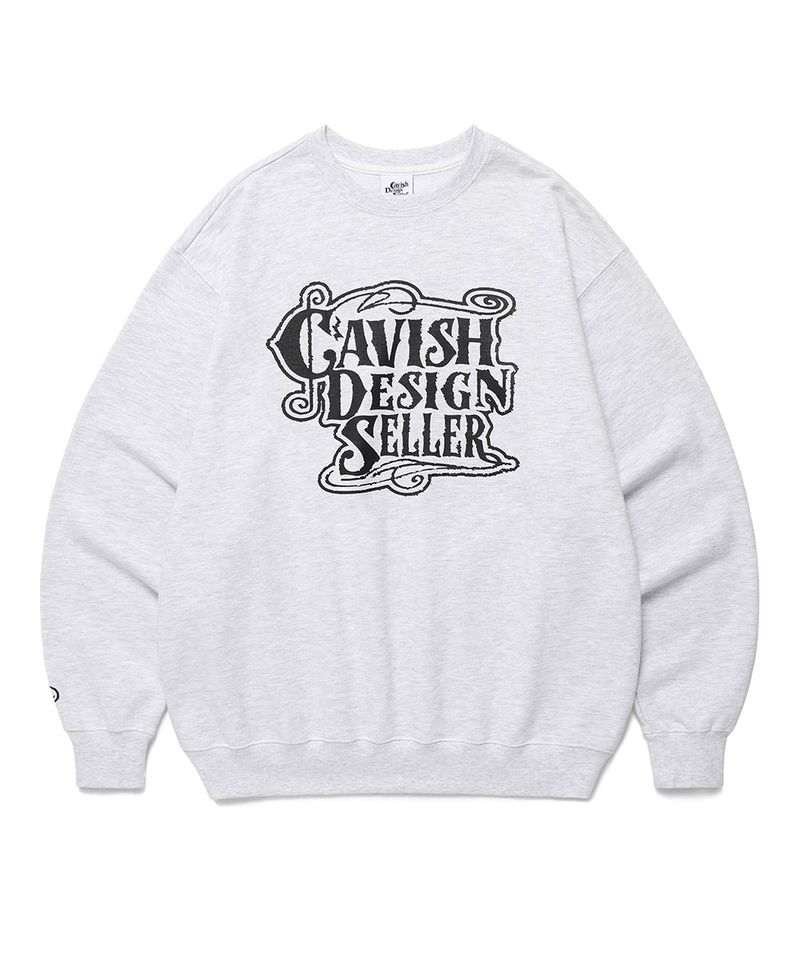 CLEF SWEATSHIRT LIGHT GREY(CV2EFUM444A)