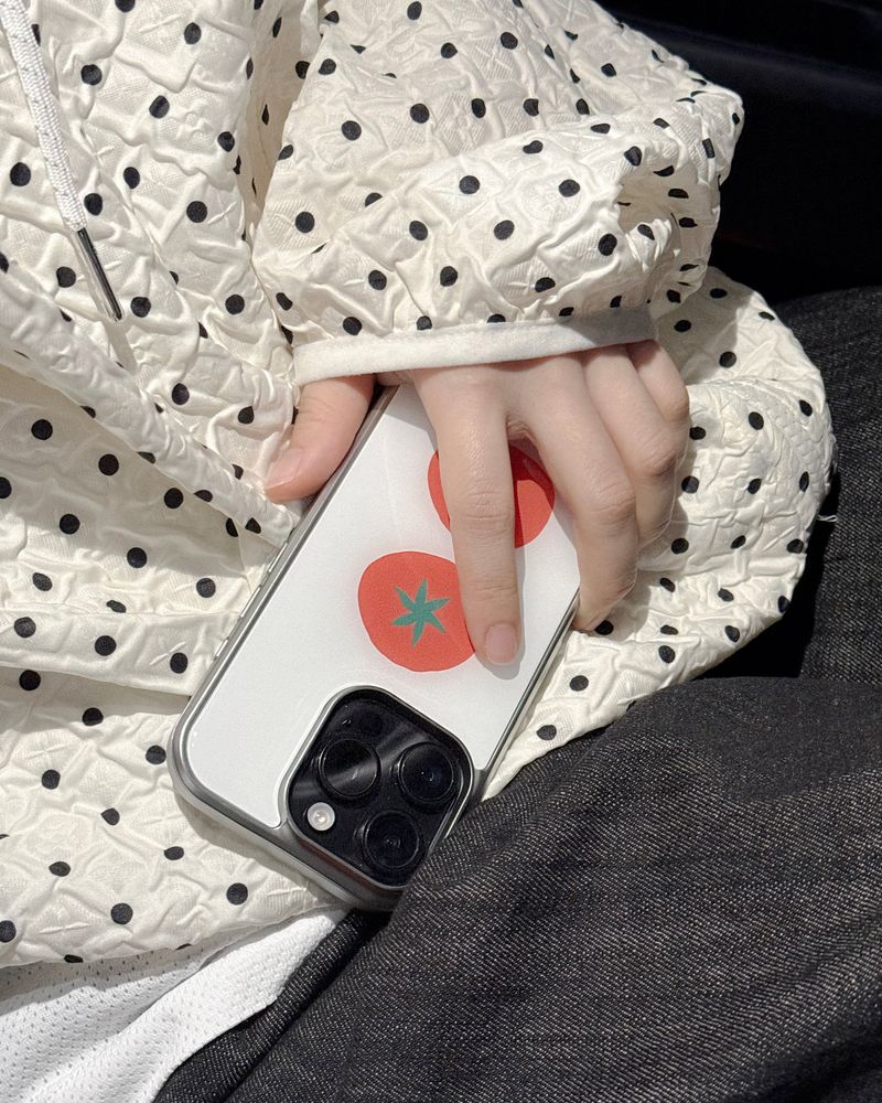 [MADE] tomato silver bumper phone case