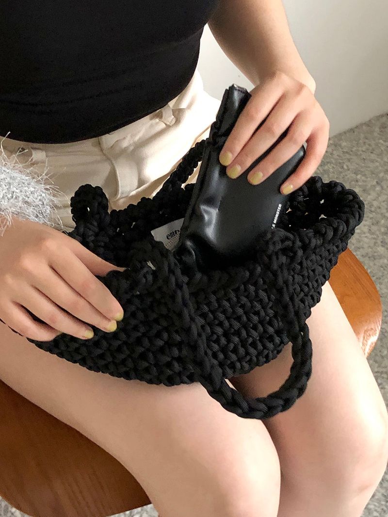 basket bag (black)