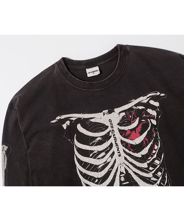 RG Bones AQ Washed Long Sleeve (Black)