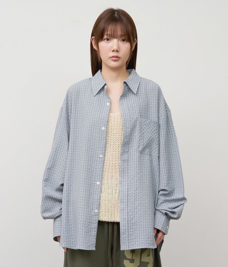 HIFIFNK(ハイファイファンク)の「Fork Checked Shirt(Tops)」