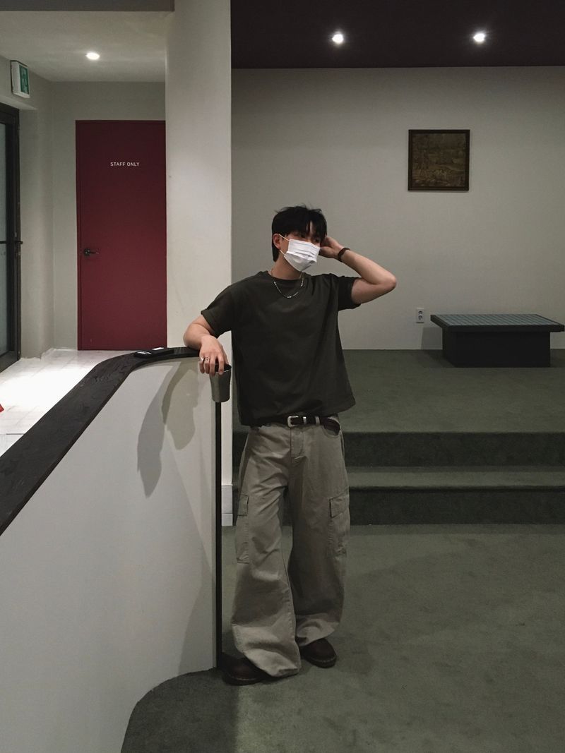 Tech Pigment Cargo Pants 3C