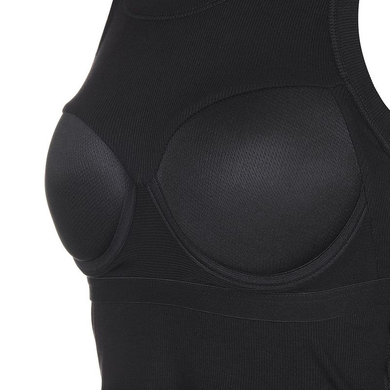 8287 Logo Crop Tank Top (Black)