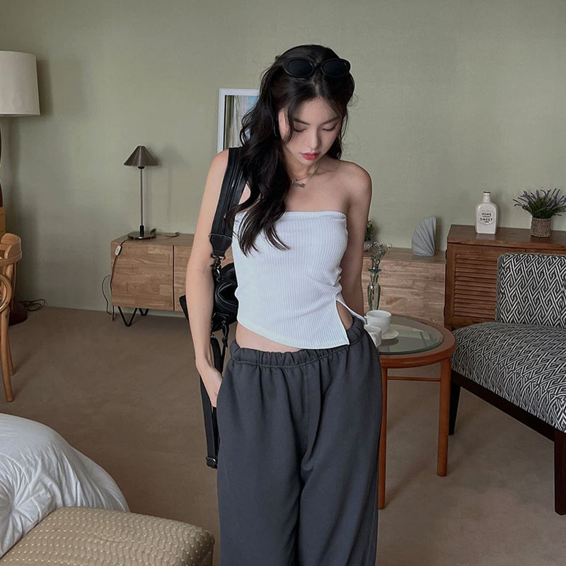 ULAN（ユレン）の「スリットチューブトップ（Tops）」