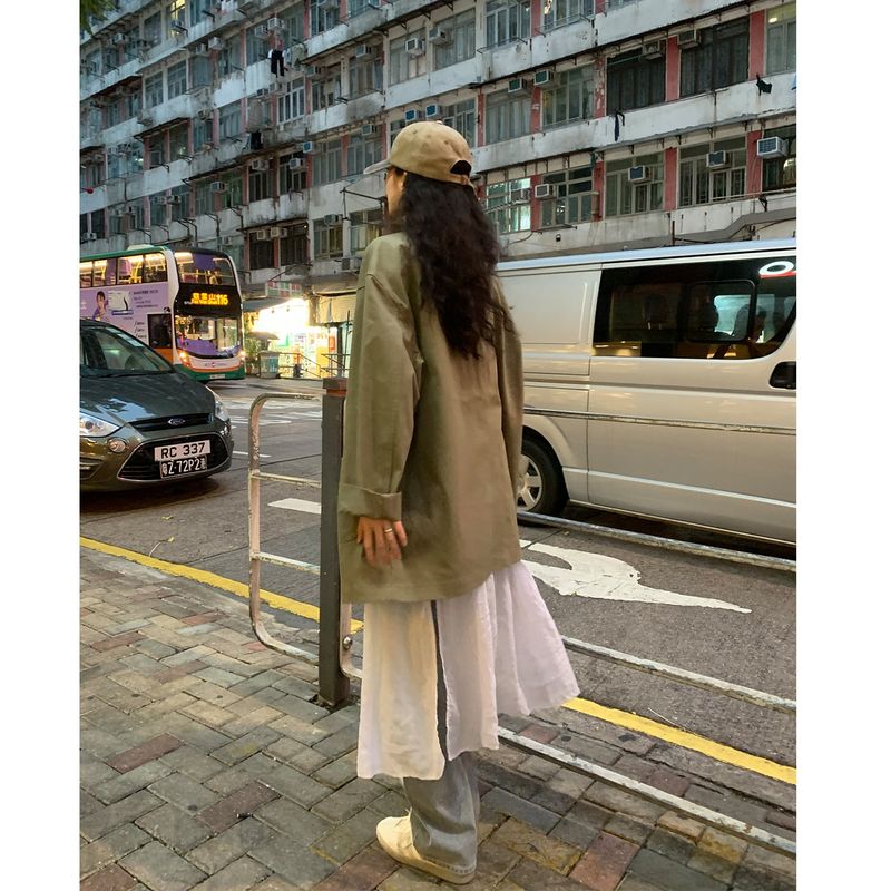 Biel Oversized Fit Jacket