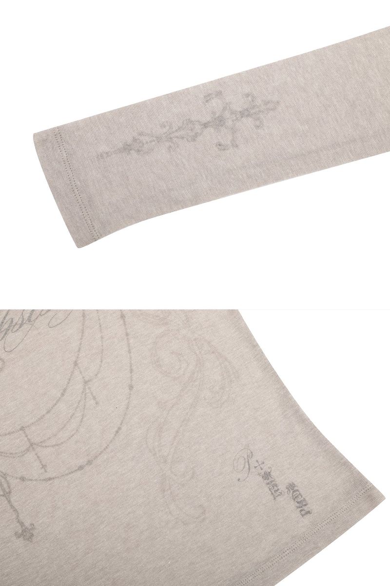 DUSK GRAPHIC TEE beige