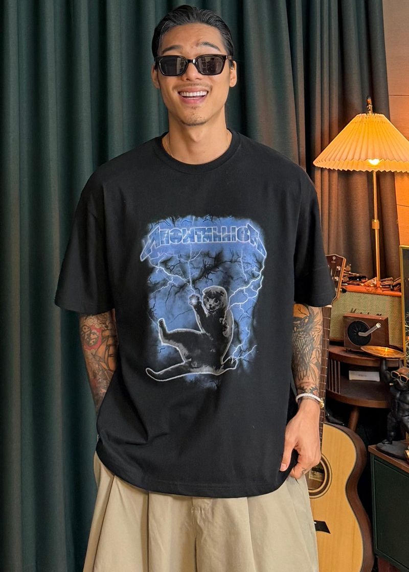 Lightning Cat Short-Sleeve T 3COLOR