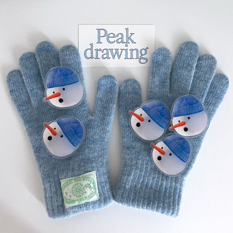 picky snowman phone gripe (acrylic)