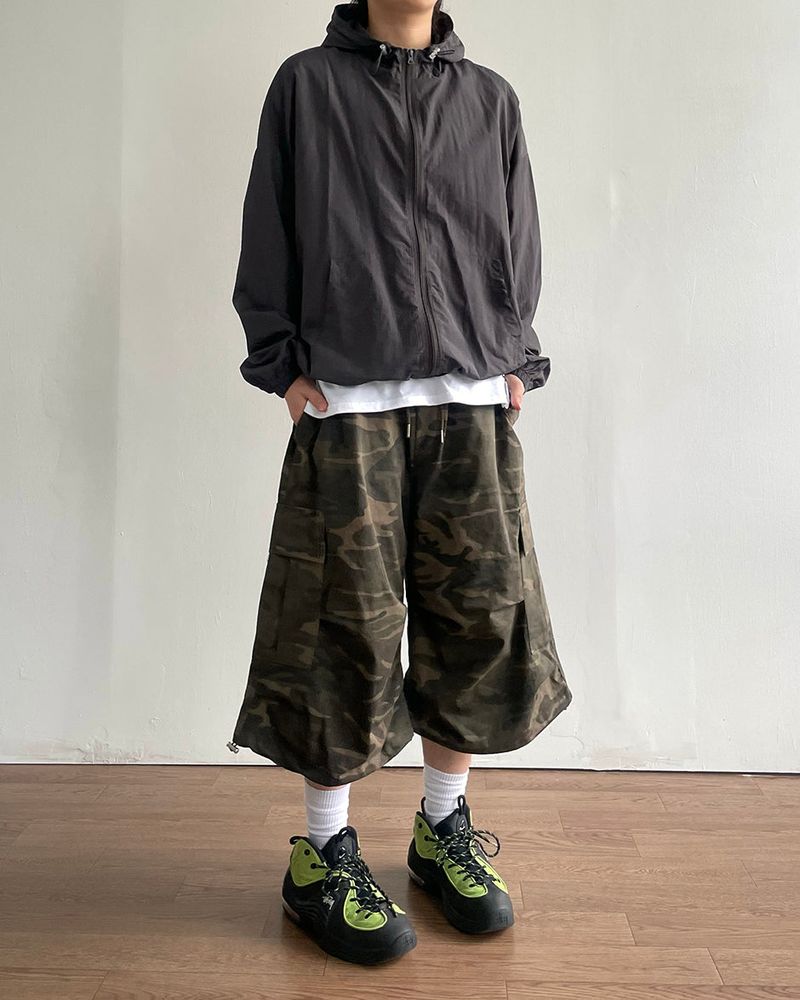 Terran Camo Cargo Bermuda Pants