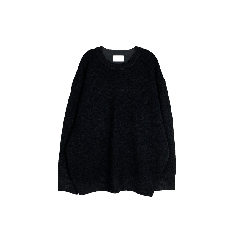 wool knit sweatshirt
