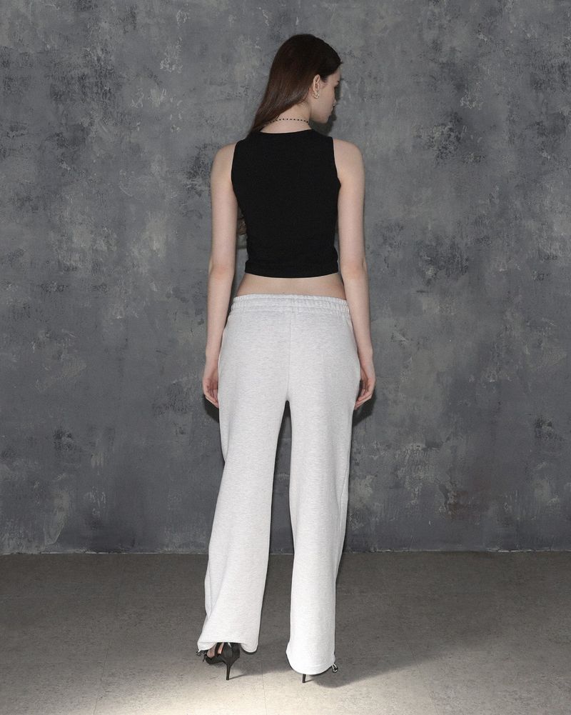 Triclipse Embroidered Sleeveless Black