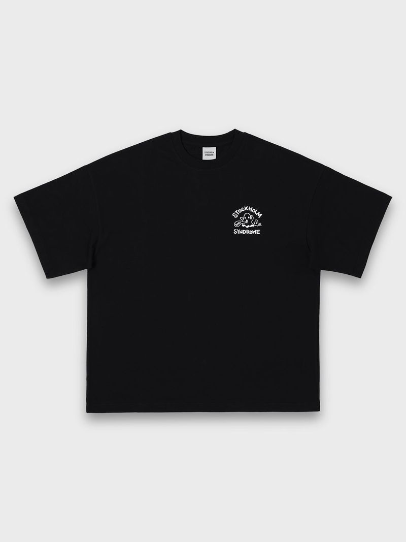 ゴーストTシャツ - ブラック