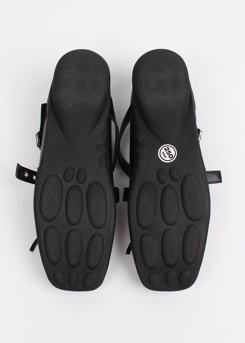 BELT FLAT MARY JANE SHOES
