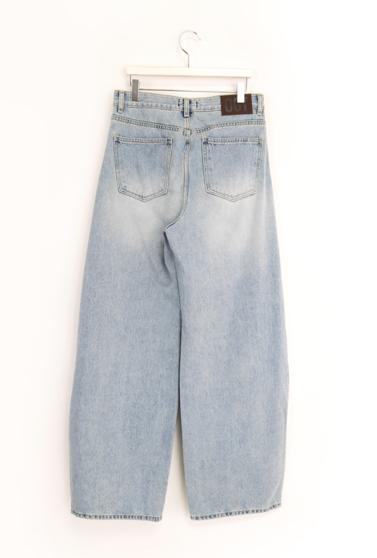 wing denim pants(2color)