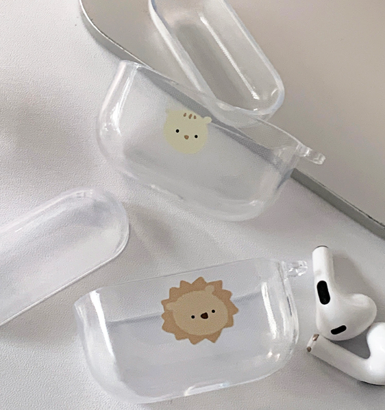 withsome（ウィズサム）の「ライオンハムスターカップルAirPodsケース（スマホグッズ/小物）」
