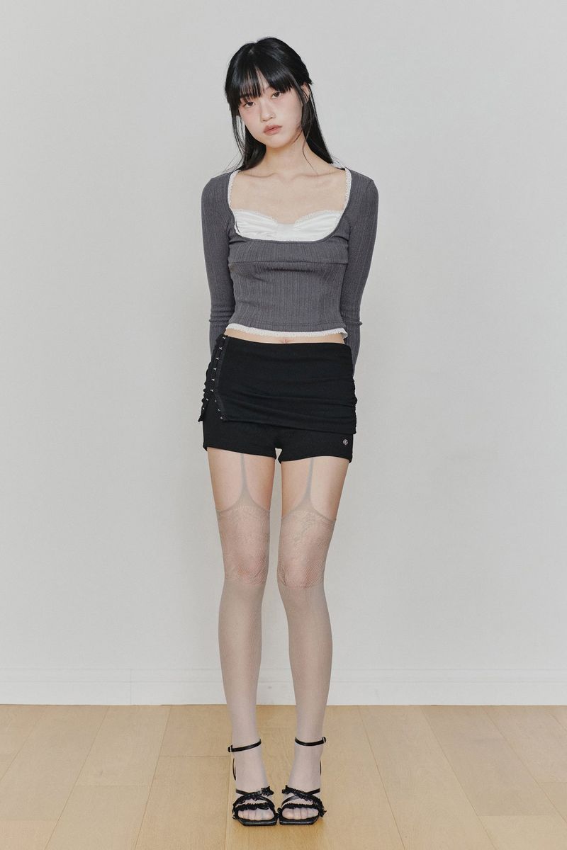 RUBY HOOK SHORTS (SS ver.) black