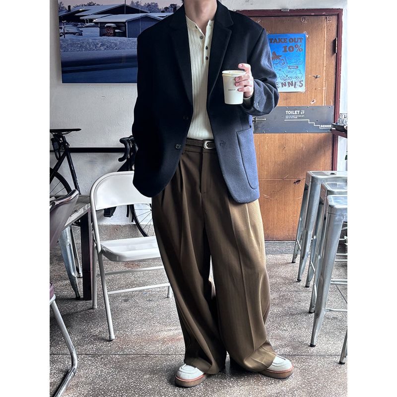 [Wool 80] Wool overfit blazer(3color)