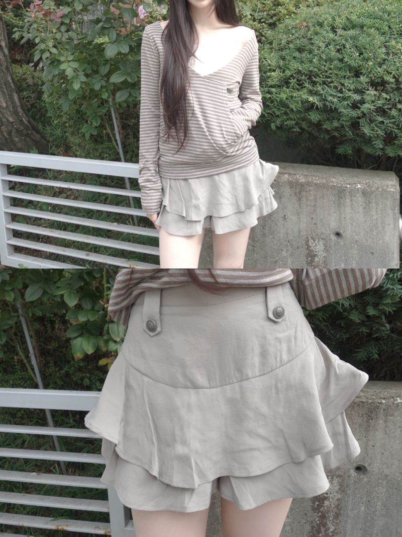 ZELENA（ゼレナ）の「nier skort（Skirts）」