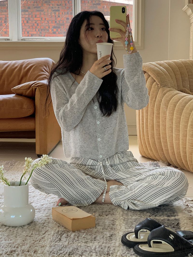 [MADE] REM SEERSUCKER PANTS