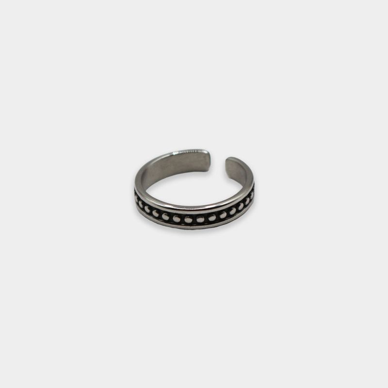 Surge Dot Line Open Ring