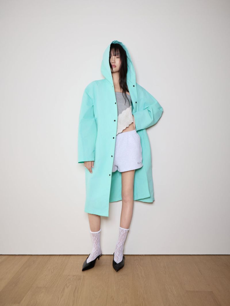 Hooded Single Coat