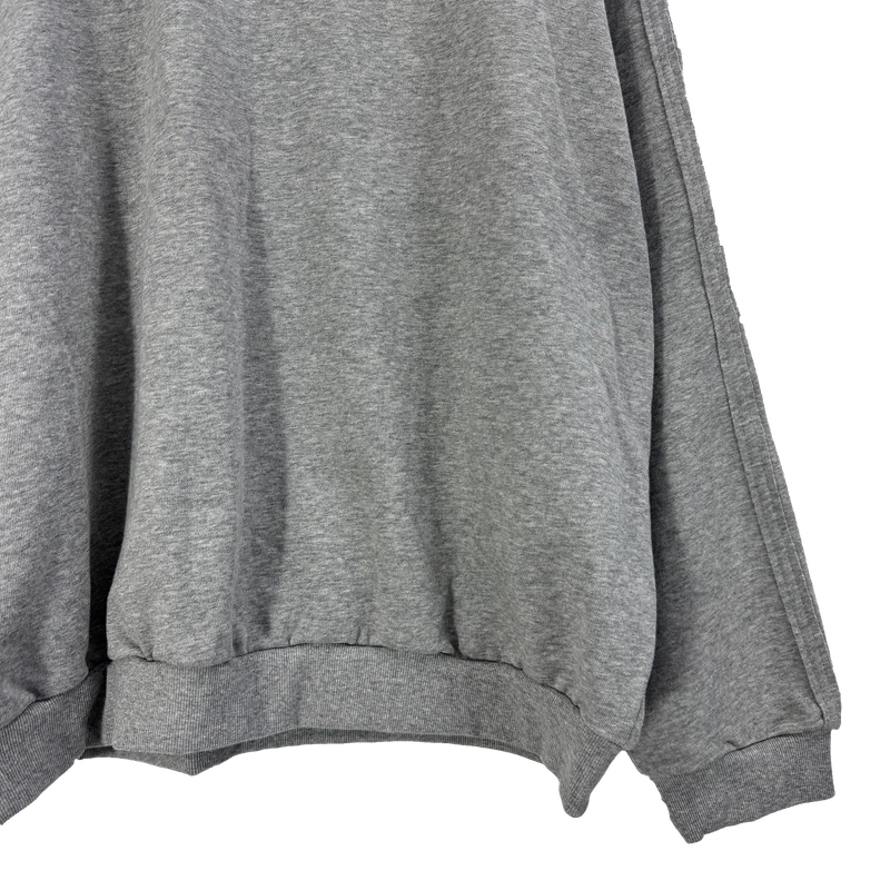 triple appliqué sweatshirt