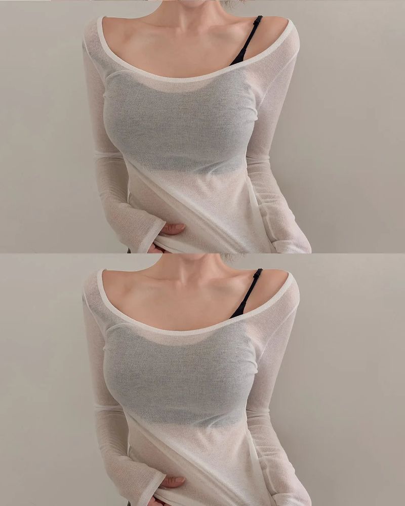 Delode sheer T-shirt