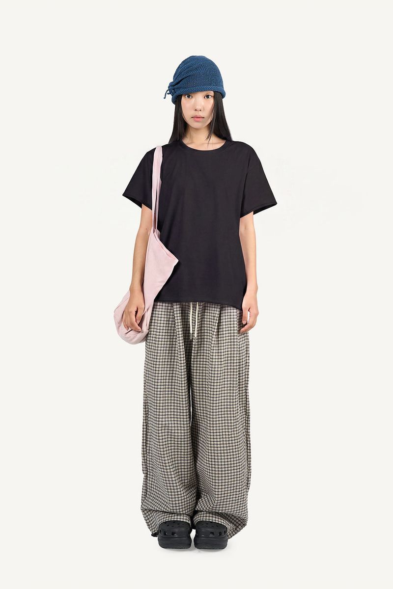 Modal soft cutoff t-shirt
