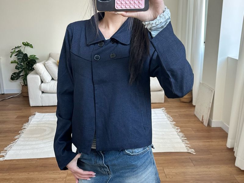 vintage double button shirt