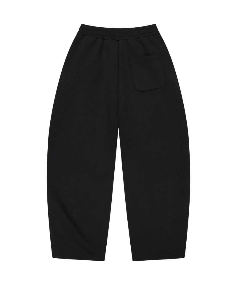 10TH SLASH BALLOON NEOPRENE PANTS_BLACK