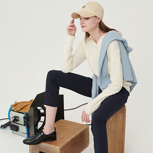 Classic cashmere cable knit