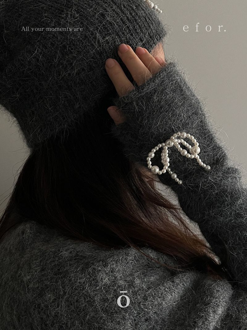 Pearl Ribbon Warmer