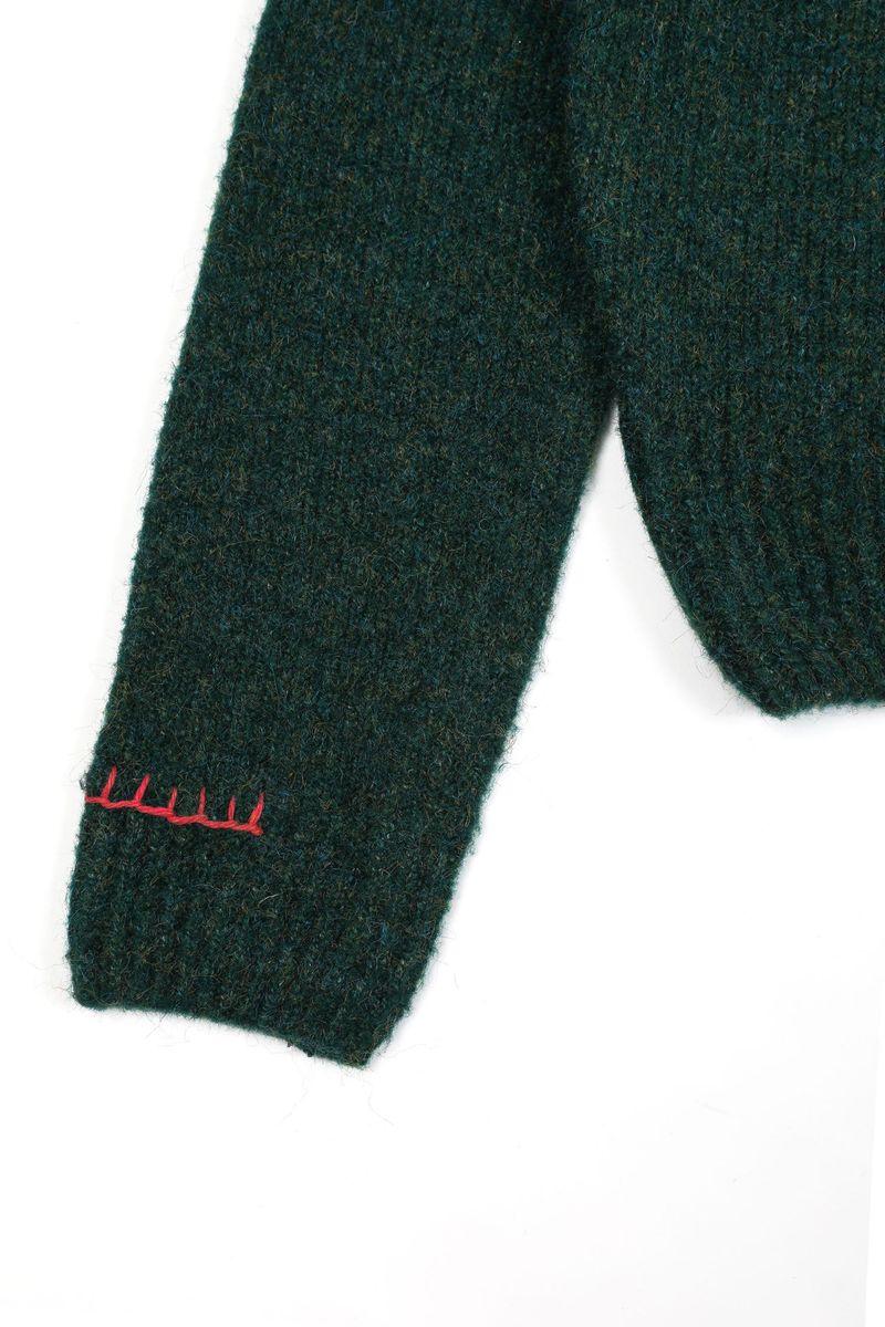 Tommy Flower Knit [Green]