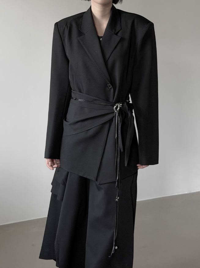 mnem（ムネム）の「Mader Scarf Set Overfit Jacket（Jackets/Outerwear）」