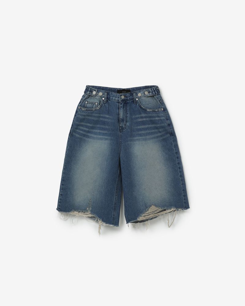 AIMOFF（アイムオフ）の「bermuda half denim pants [ BLUE ]（Pants）」