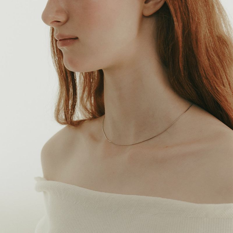 OVT-U(オーブイティーユー)の「0.8mm Snake Chain Necklace(Accessories)」