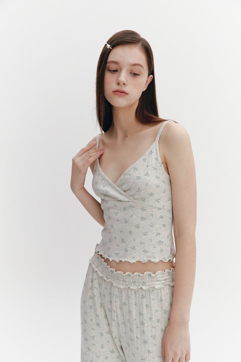 Wave Sleeveless Oatmeal