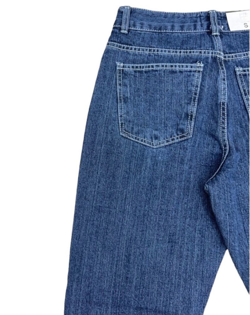MASION SLIVE DENIM PANTS(ONE COLOR)