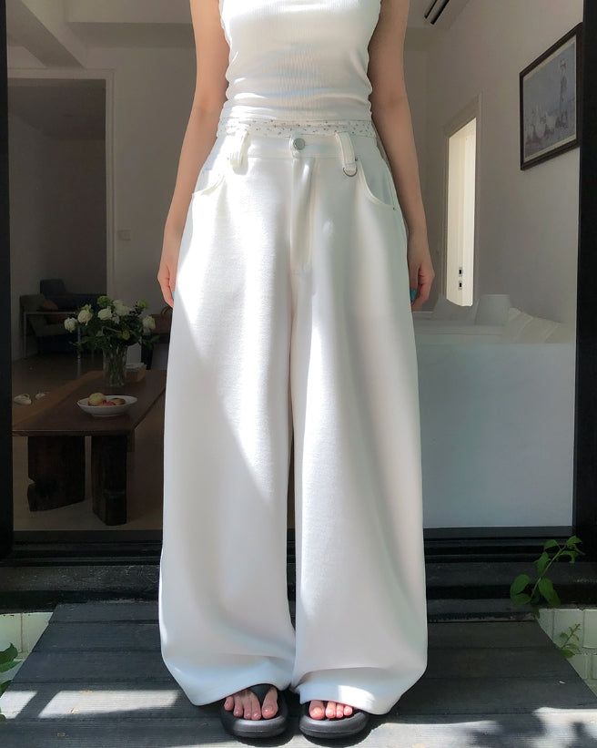 ULAN（ユレン）の「Dane Keyring Belted Sweatpants（Pants）」