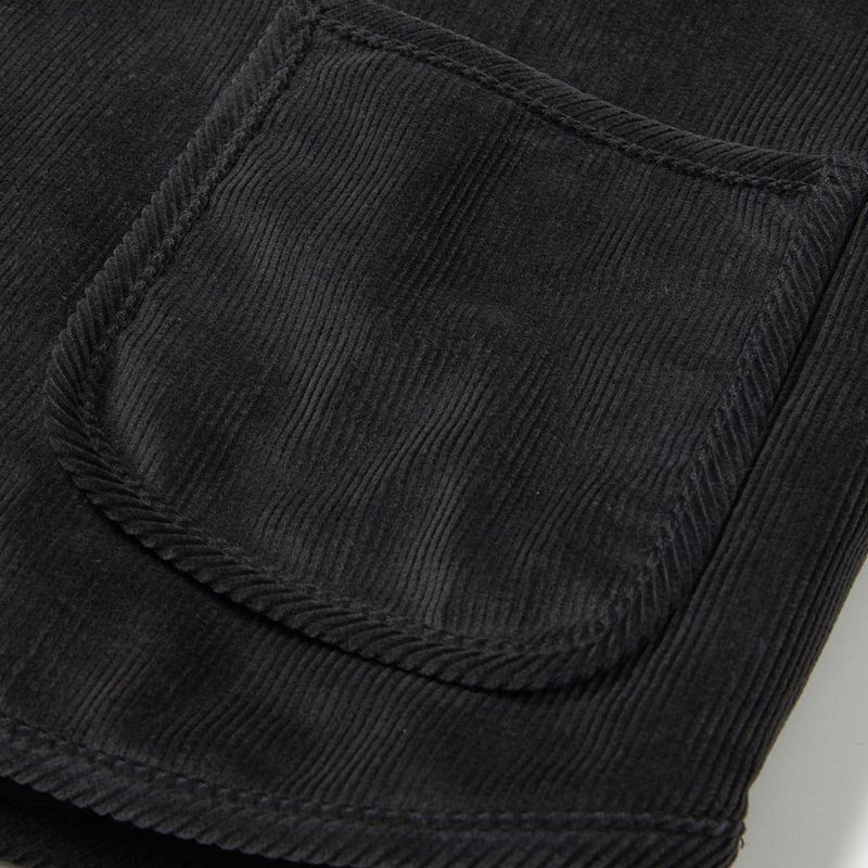 キルティングコーデュロイジャケット / Quilting Corduroy Jacket [CHARCOAL]