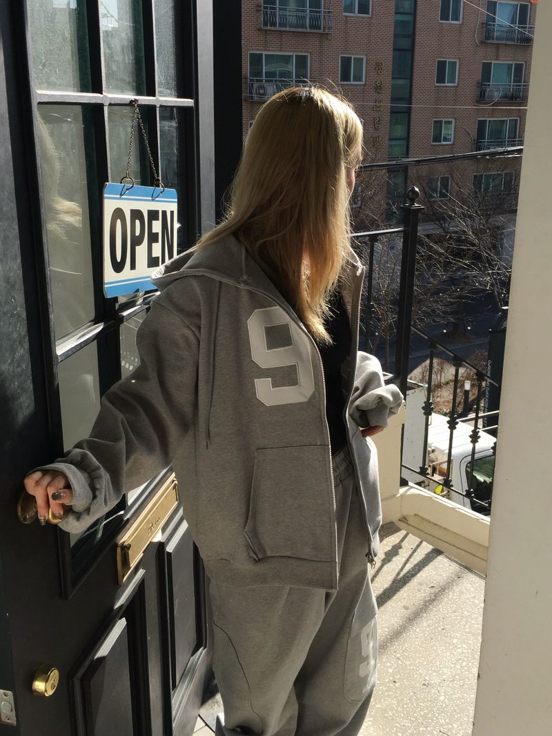[SET] 99 Round Sweat Hoodie (3c)