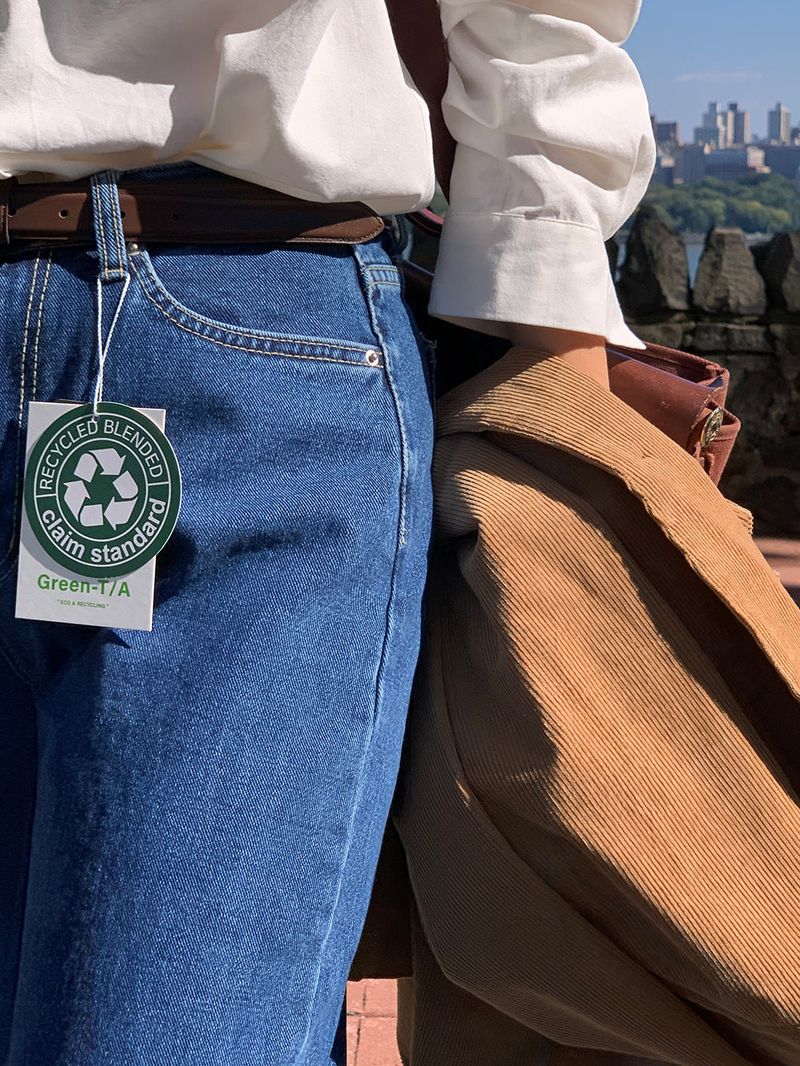 [Cowhide] Mid pick belt