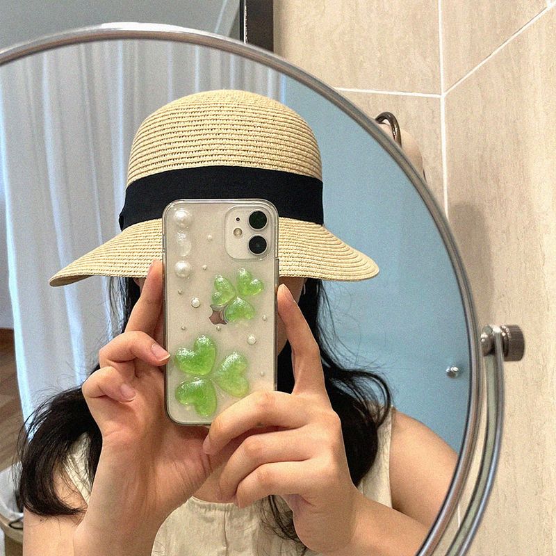 [MADE] Three-leaf clover Resin Case