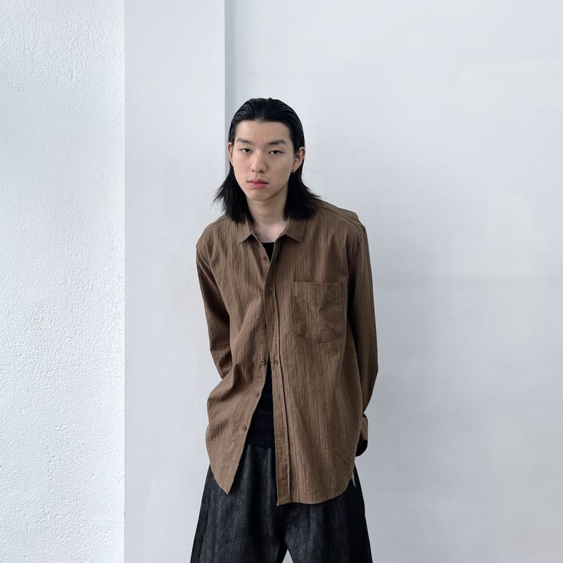 Textured Relaxed Shirt